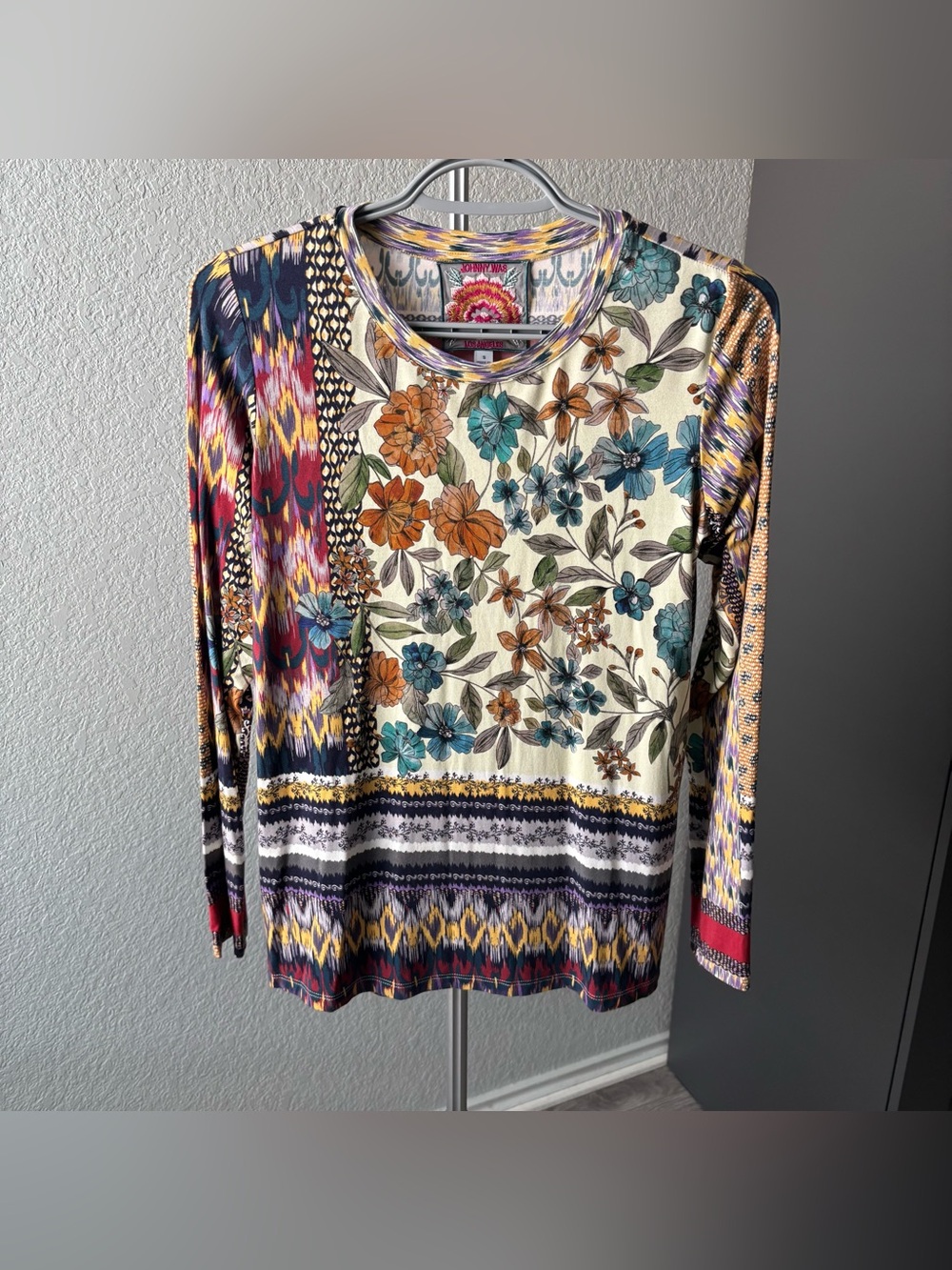 Johnny Was Floral Top